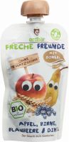 Product picture of Freche Freunde Quetschmus Apfel, Birne, Blaubeere & Dinkel 100g