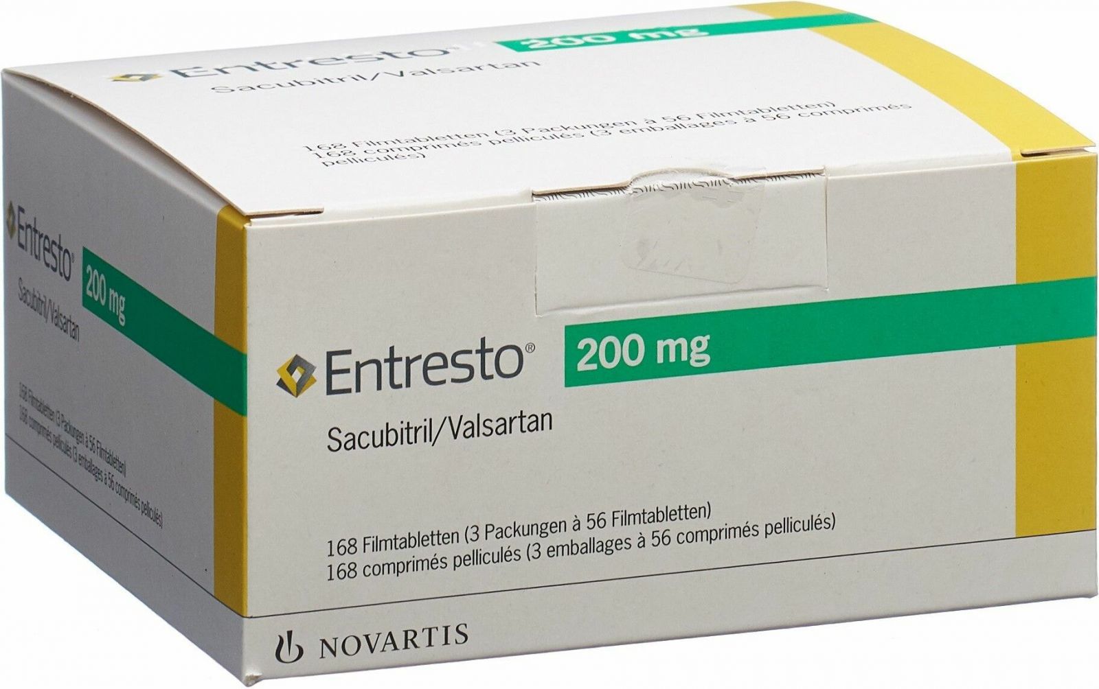 Entresto Filmtabletten 200mg 168 Stück in der Adler Apotheke