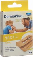 Product picture of Dermaplast Textil Family Strip 3 Sizes 32 Pieces