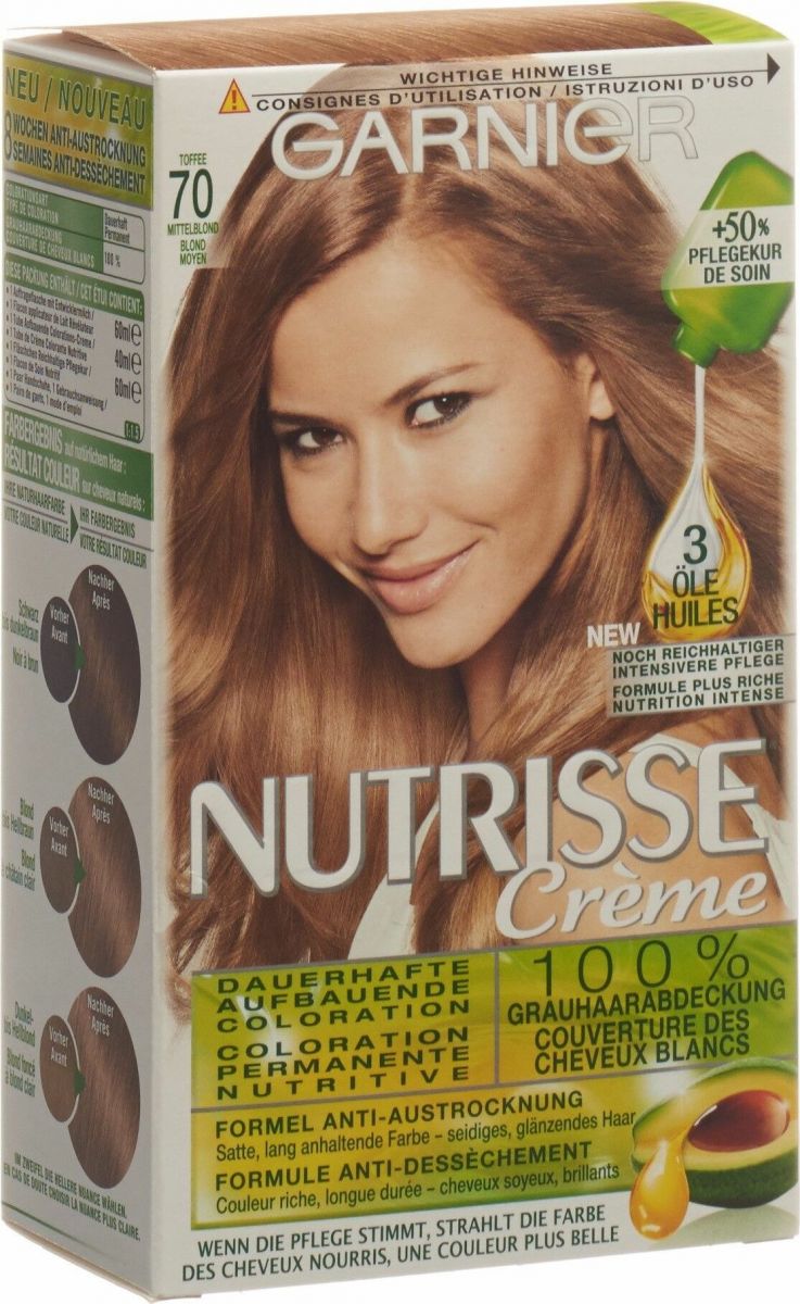 Крем-краска для волос XXL Colour Cream 100мл: #70 Mittelblond Intensiv
