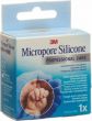 Produktbild von 3M Micropore Silicone Heftpflaster 25mmx5m