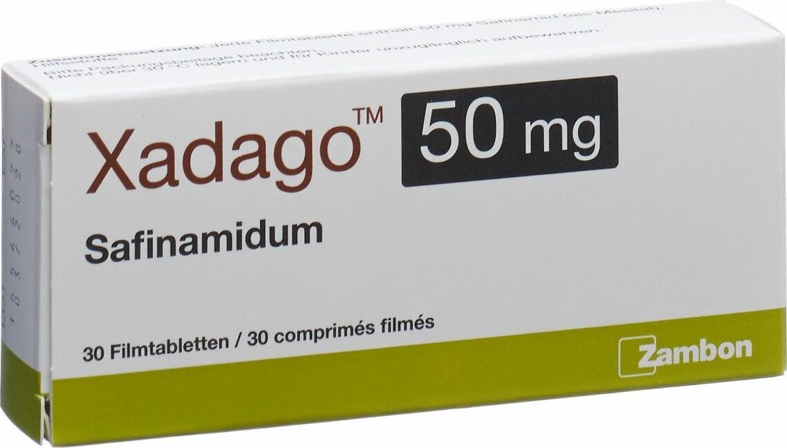 Xadago Filmtabletten 50mg 30 Stück in der Adler Apotheke