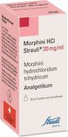 Image du produit Morphini HCl Streuli Tropfen 20mg/ml Flasche 20ml