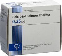 Produktbild von Calcitriol Salmon Kapseln 0.25mcg Neu 100 Stück