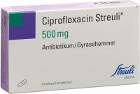 Immagine del prodotto Ciprofloxacin Streuli Filmtabletten 500mg 20 Stück