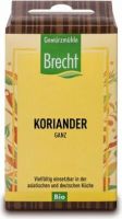 Produktbild von Brecht Koriander Ganz Bio Nachfüllpack Beutel 25g
