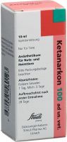 Produktbild von Ketanarkon Injektionslösung 100mg/ml Ad Us Vet. 10ml