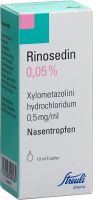 Image du produit Rinosedin Nasentropfen 0.05% 10ml