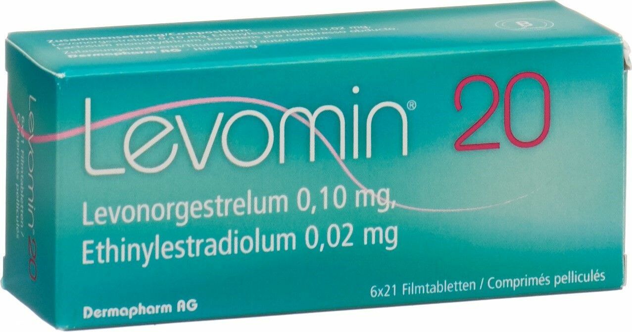Levomin 20 Filmtabletten 6x 21 Stück in der Adler Apotheke