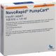 Immagine del prodotto Insulin Novorapid Pumpcart 100 E/ml 5 Ampullen 1.6ml