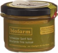 Immagine del prodotto Biofarm Senf Fein Knospe Ch Glas 200g