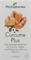 Produktbild von Phytopharma Curcuma Plus Kapseln Flasche 100 Stück