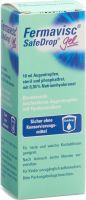 Produktbild von Fermavisc Safedrop Augengel 0.3% Tropfflasche 10ml