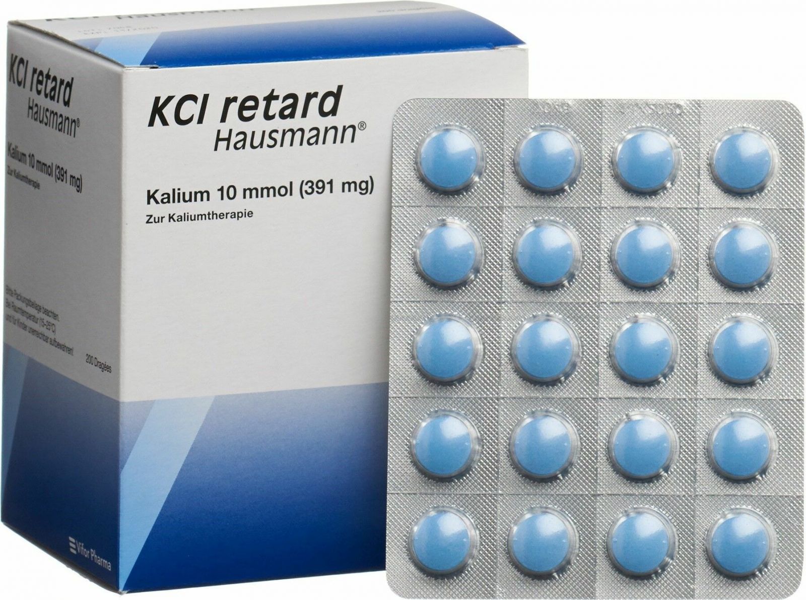KCl Retard Hausmann 200 Dragees in der Adler Apotheke
