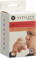 Product picture of Vitility Becher Sure-Grip 200ml Transparent
