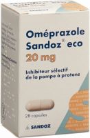 Produktbild von Omeprazol Sandoz Eco Kapseln 20mg Dose 28 Stück
