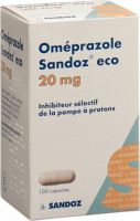 Produktbild von Omeprazol Sandoz Eco Kapseln 20mg Dose 100 Stück