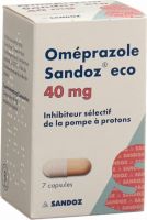 Produktbild von Omeprazol Sandoz Eco Kapseln 40mg Dose 7 Stück
