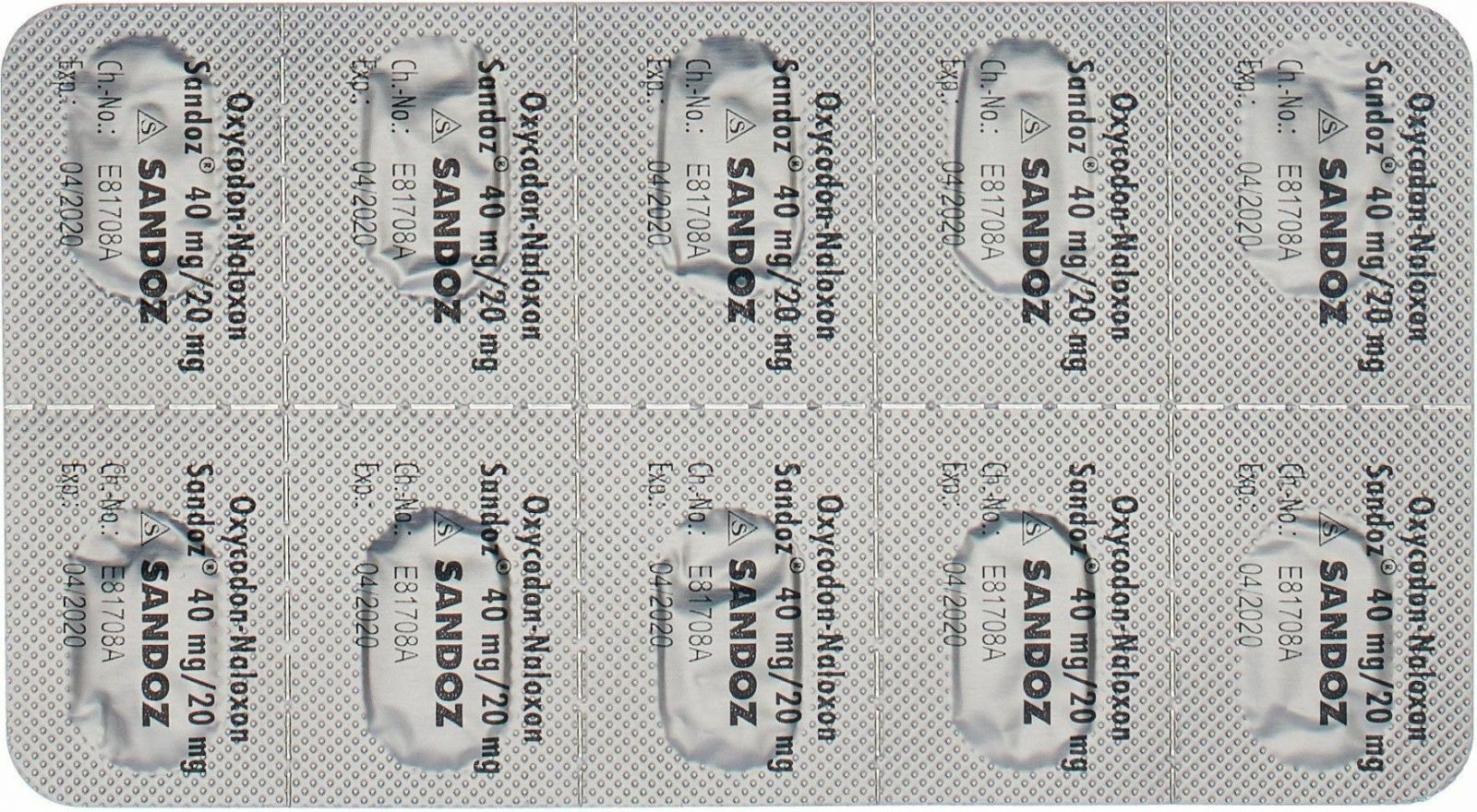 Oxycodonnaloxon Sandoz 40mg/20mg 60 Stück in der Adler Apotheke