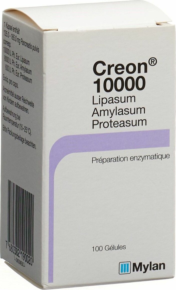 Creon 10000 Kapseln (neu) 100 Stück
