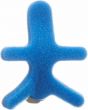 Image du produit Omnimed Dalco Frog Fingerschiene Grösse M Silber Blau