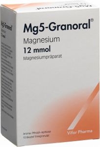 Immagine del prodotto Mg5-granoral Granulat 12 Mmol Pfirs-Aprik Beutel 10 Stück