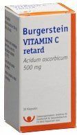 Produktbild von Burgerstein Vitamin C Retard Kapseln 500mg Neu 30 Stück