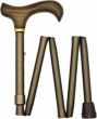 Produktbild von Gastrock Faltstock 78-86cm 5f Alu Bronze Derby