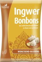 Product picture of Huebner Ingwer Bonbons Beutel 69g