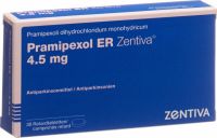 Image du produit Pramipexol ER Zentiva Retard Tabletten 4.5mg 30 Stück