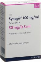 Immagine del prodotto Synagis Injektionslösung 50mg/0.5ml Durchstechflasche