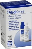 Produktbild von Abbott Medisense Gluc&ketone Kontrollloes 2x 4ml