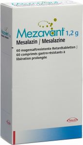 Produktbild von Mezavant Retard Tabletten 1.2g 60 Stück [!]