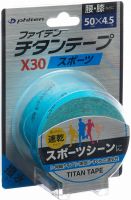 Produktbild von Phiten Aquatitan Tape X30 Sport 5cmx4.5m Elas Blau