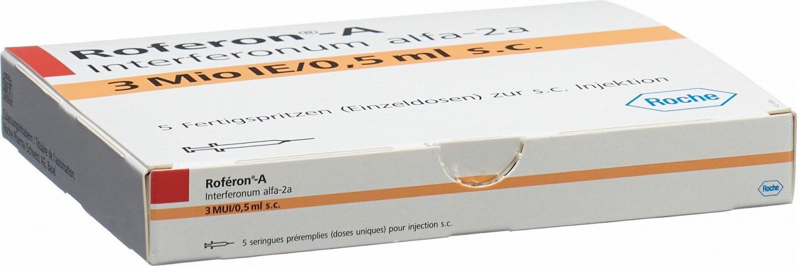 Roferon A Injektionslösung 3 Mio E Fertigspritzen 5 Stück in der Adler ...