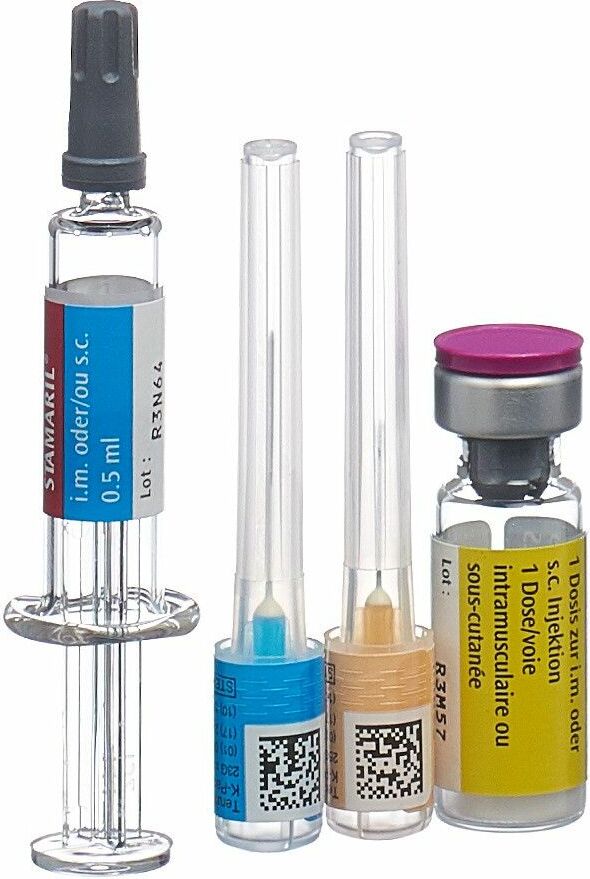 Stamaril Impfstoff Durchstechflasche 1 Dos In Der Adler Apotheke