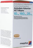 Produktbild von Amlodipin Valsartan HCT Mepha 10/160/25 100 Stück