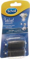 Produktbild von Scholl Velvet Smooth Wet & Dry Ersatzroller Extra Stark Diamantpartikel 2 Stück