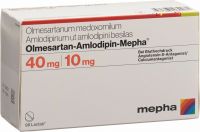Image du produit Olmesartan-amlodipin Mepha Lactab 40mg/10mg 98 Stück