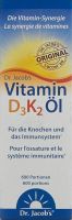 Produktbild von Dr. Jacob's Vitamin D3K2 Öl 20ml