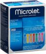 Produktbild von Microlet Lanzetten Farbig 200 Stück