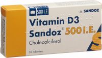 Image du produit Vitamin D3 Sandoz Tabletten 500 Ie 50 Stück