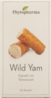 Produktbild von Phytopharma Wild Yam Kapseln 400mg 80 Stück