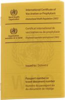 Image du produit WHO Impfausweis International Gelb