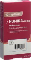 Image du produit Humira Injektionslösung 40mg/0.4ml Fertigspritze 0.4ml