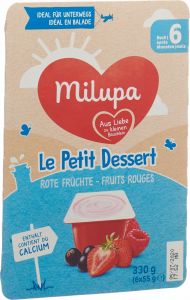 Produktbild von Milupa Le Petit Dessert Rote Früchte ab dem 6. Monat 6x 55g