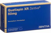 Image du produit Quetiapin XR Zentiva Retard Tabletten 50mg 60 Stück