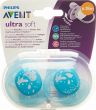 Product picture of Avent Philips soother Ult Sof 6-18m Boy