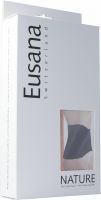 Produktbild von Eusana Nierenwärmer Anatomisch Seide/Wolle XL Schwarz