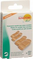 Produktbild von Sunstore Med Pflaster Sensible Haut Ass 32 Stück
